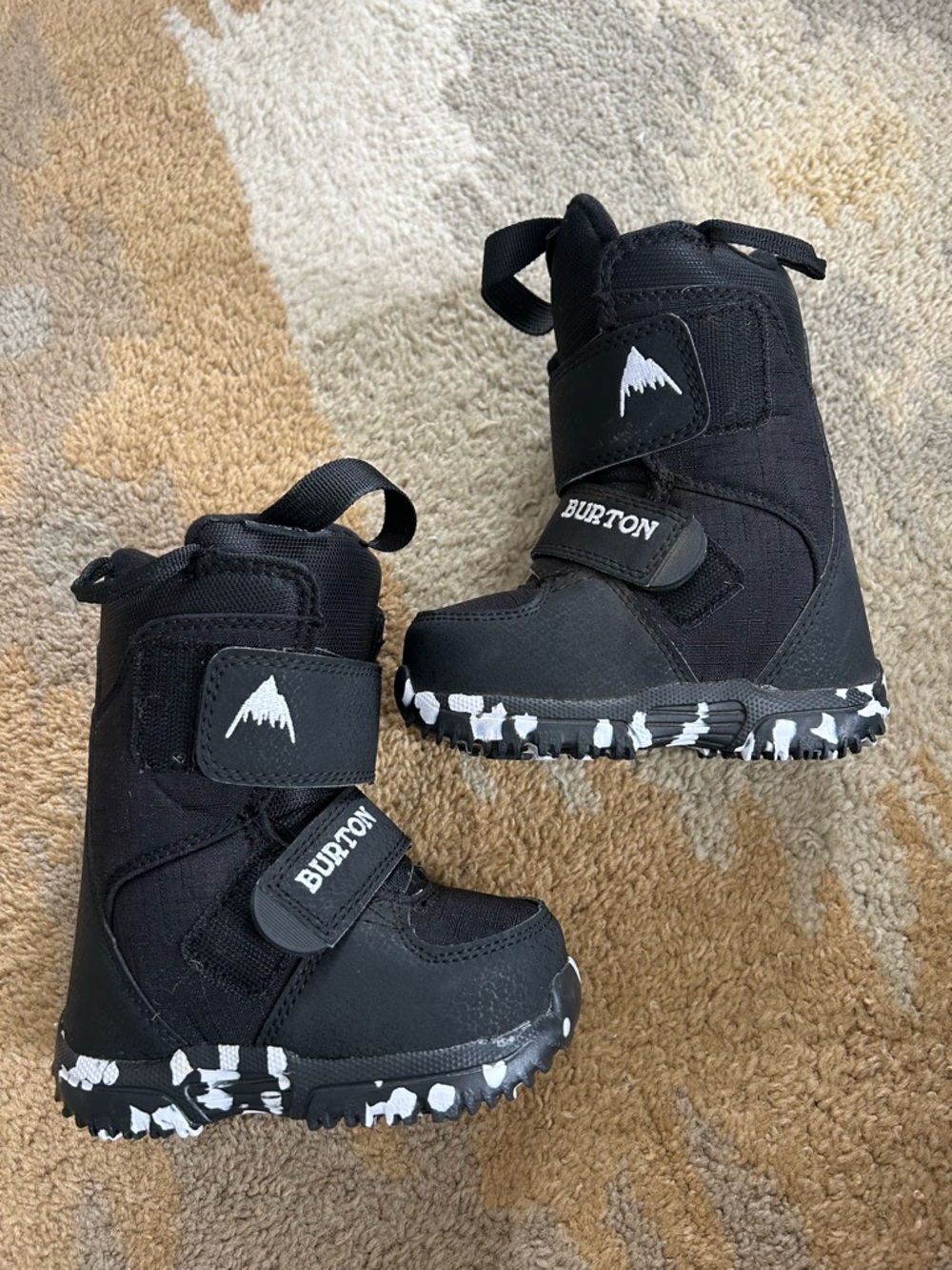 Burton Mini Grom Little Boys Snowboarding Boots Sz 7C